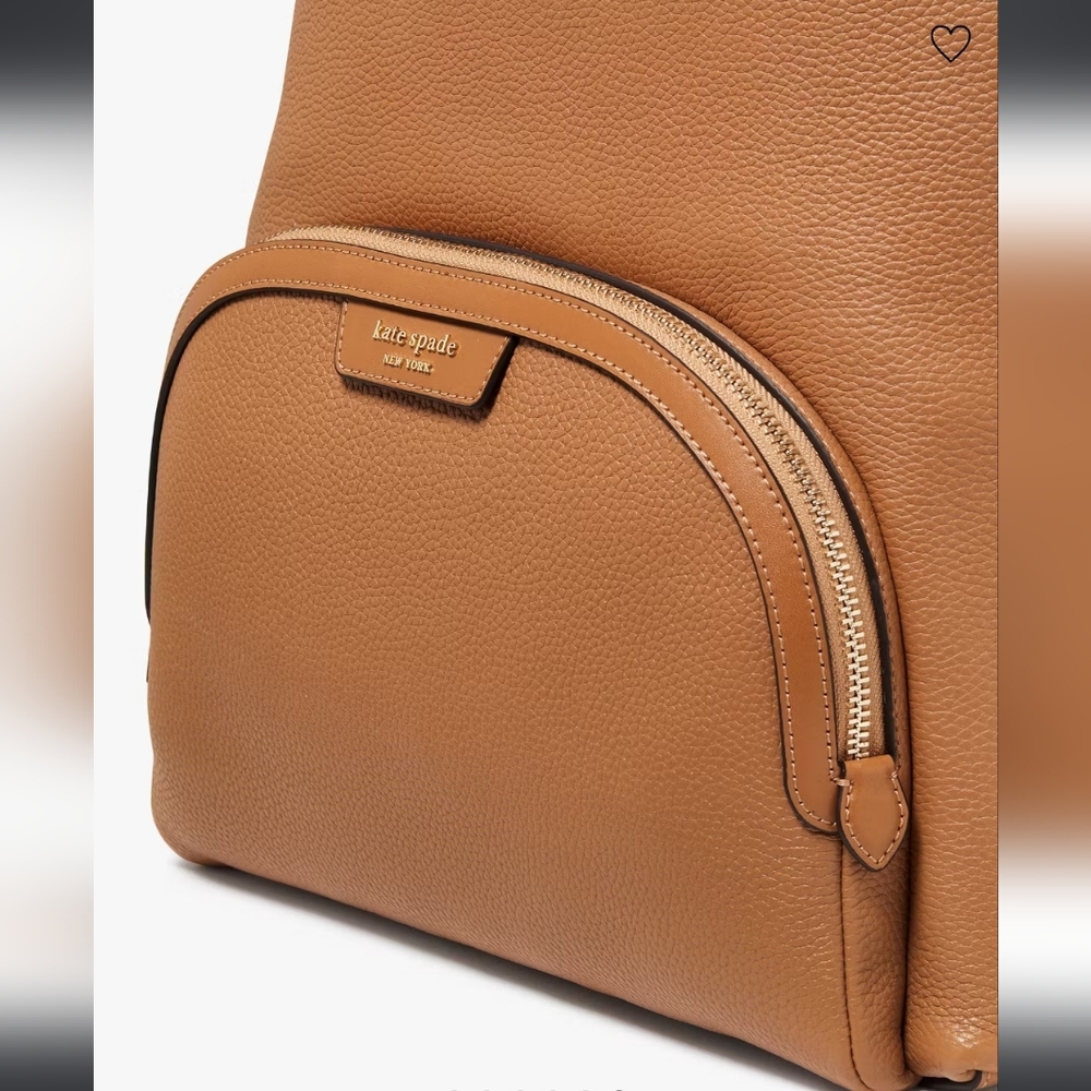 Kate Spade Hudson Large Backpack, Bungalow Brown - Picture 6 of 11